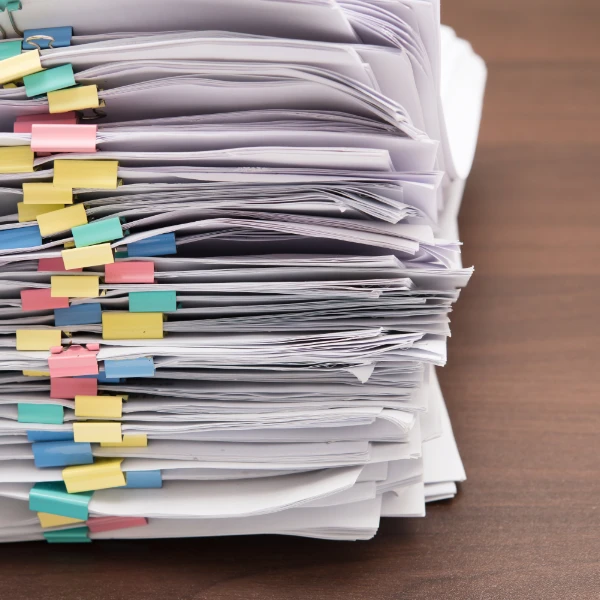 SSP Media - a stack of papers